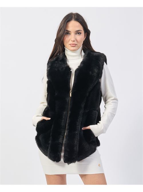 Manteau gilet femme zippé Yes Zee YES ZEE | J102-KX000801